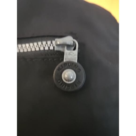 Kipling Large Backpack Purse Bookbag Black Color 12x12x5 - Picture 2 of 8